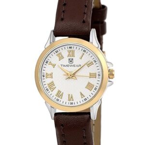 Women Analog Beige Dial Watch-107Wdtl - Leather
